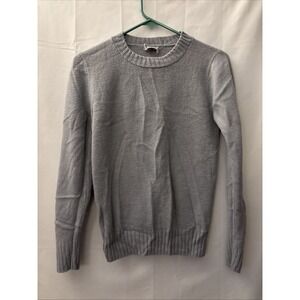 Vintage GrayCrew Neck Pullover Sweater - S Unisex 100% Acrylic No Tags